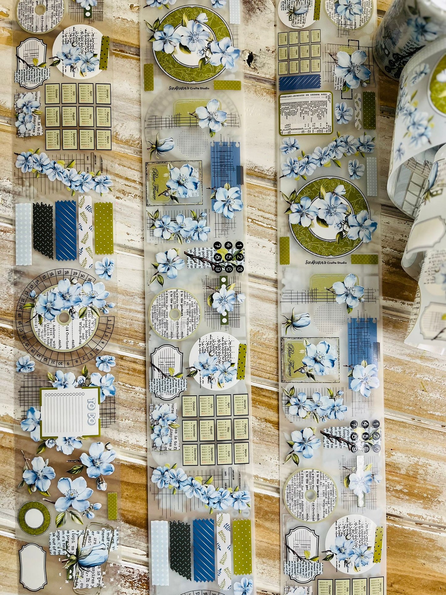 Floral Registry | Matte PET Tape