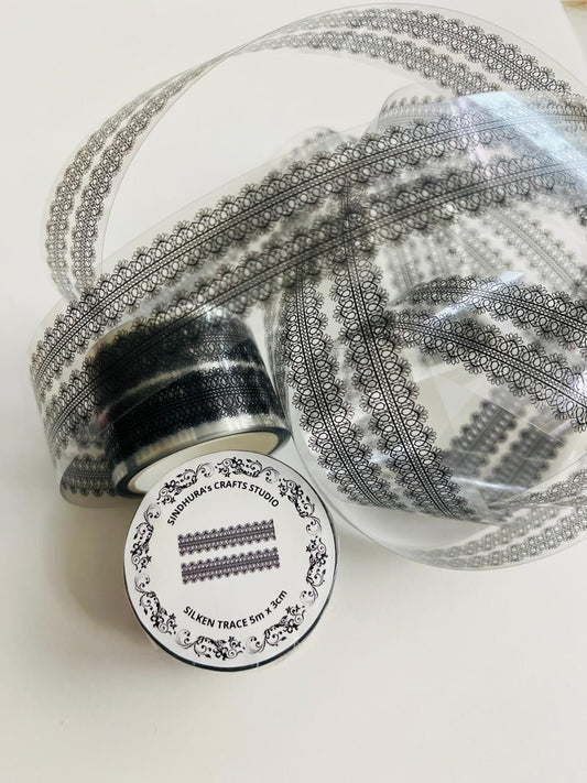Silken Trace – Soft Layering PET Tape (3cm x 5m)