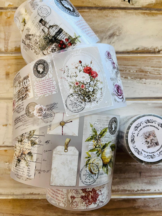 Postmark Poetry | Matte PET Tape