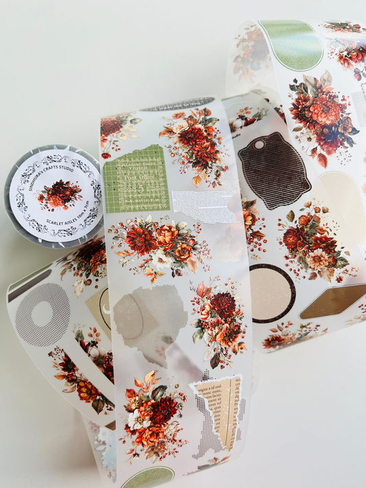Scarlet Aisles | Matte PET Tape