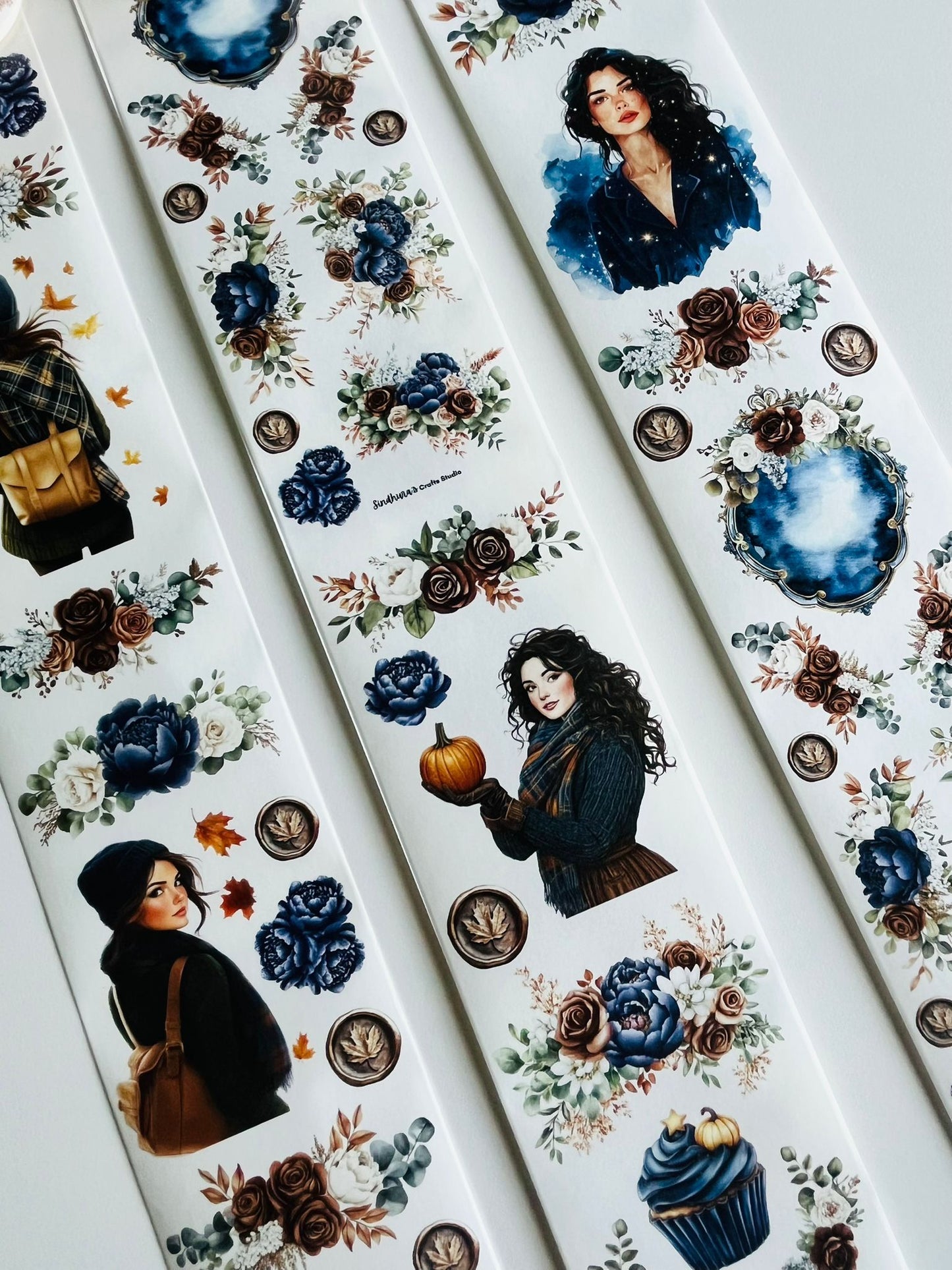 Equinox Dreams | Washi Paper | White Background Tape