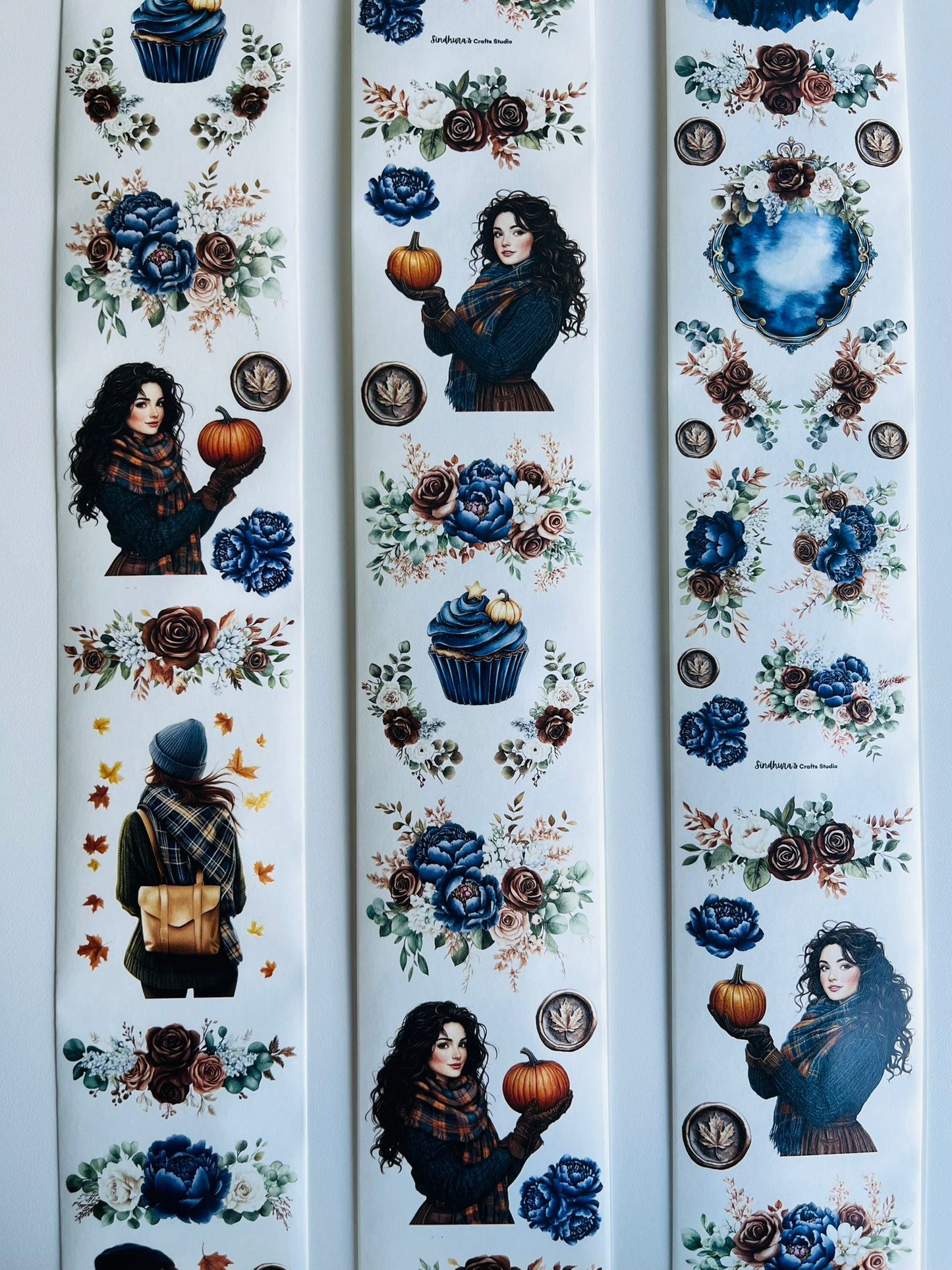 Equinox Dreams | Washi Paper | White Background Tape