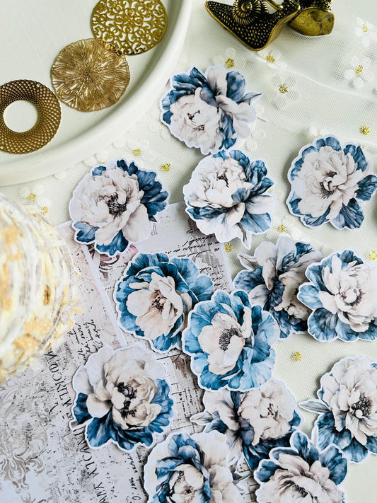 Peony Paper Ephemera – 20 Pieces | 160gsm Paper