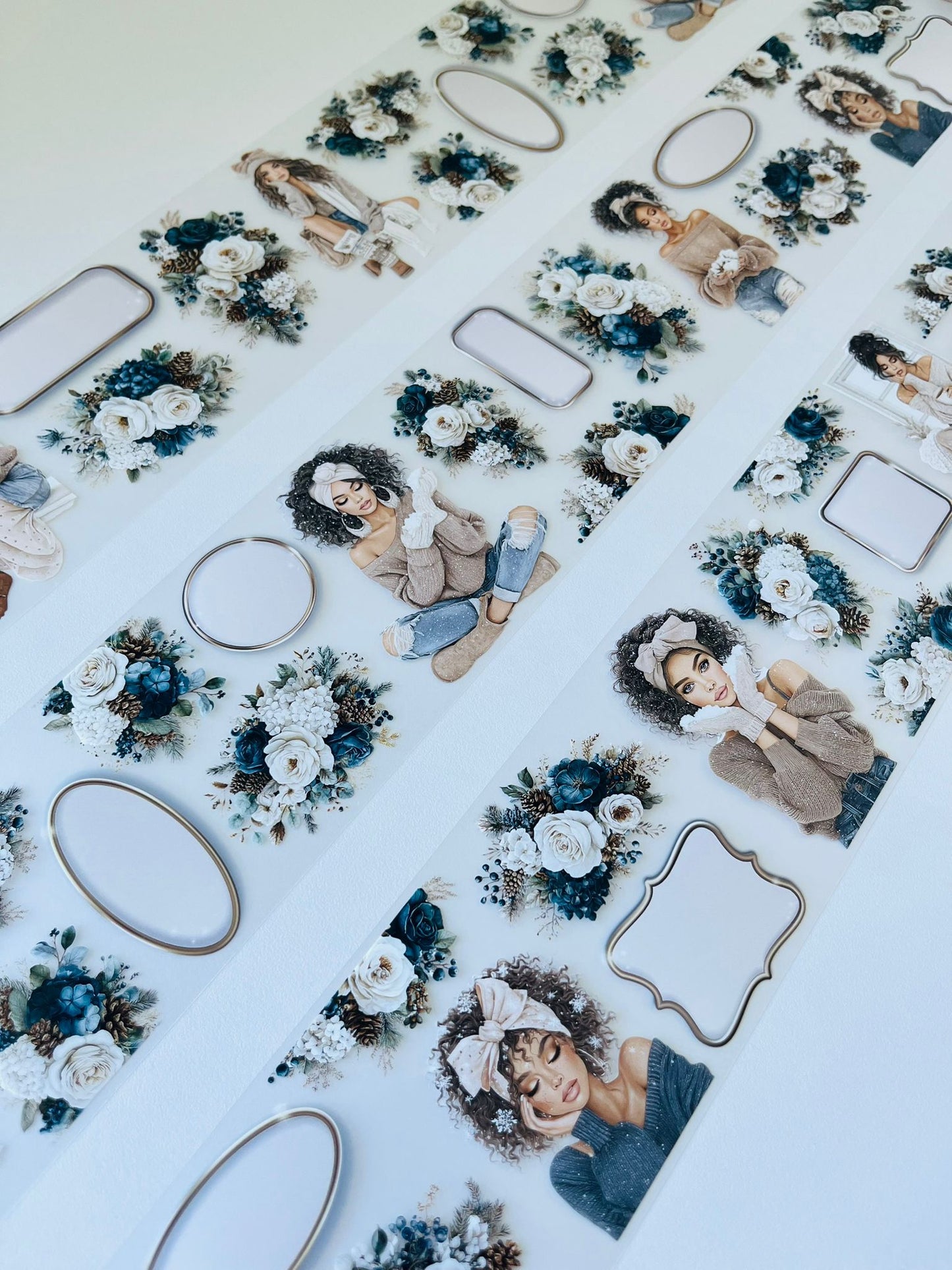 Golden Hour Glow | Matt PET Tape for Scrapbook & Journaling