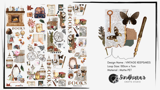 Vintage Keepsakes | Matte PET Tape