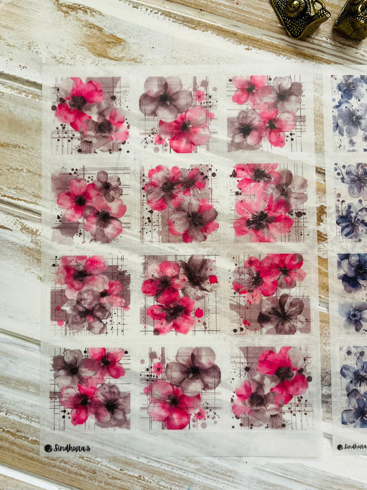 Sticker Sheets| Washi | Set of 2