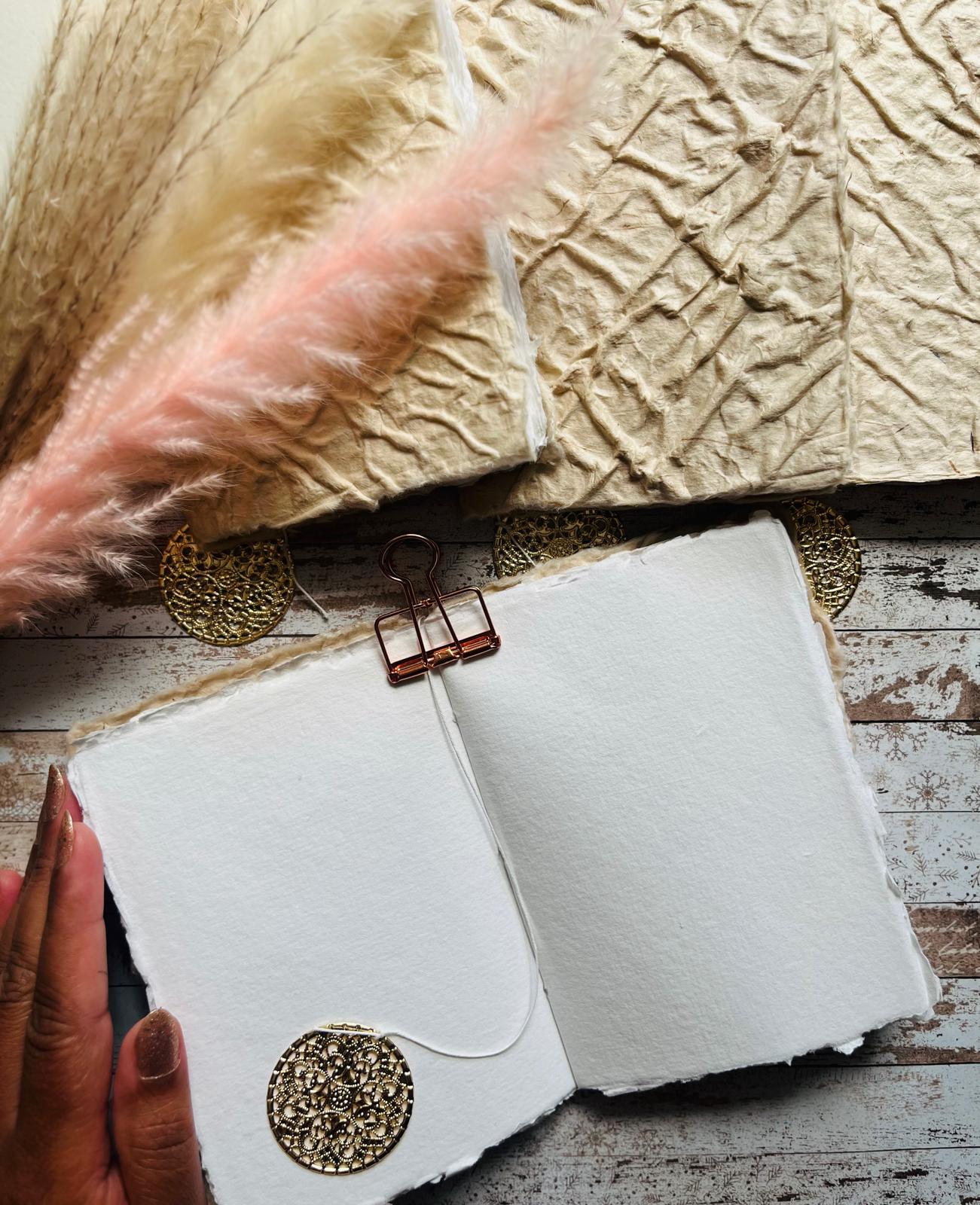 Handmade Paper Journal | A6 Size