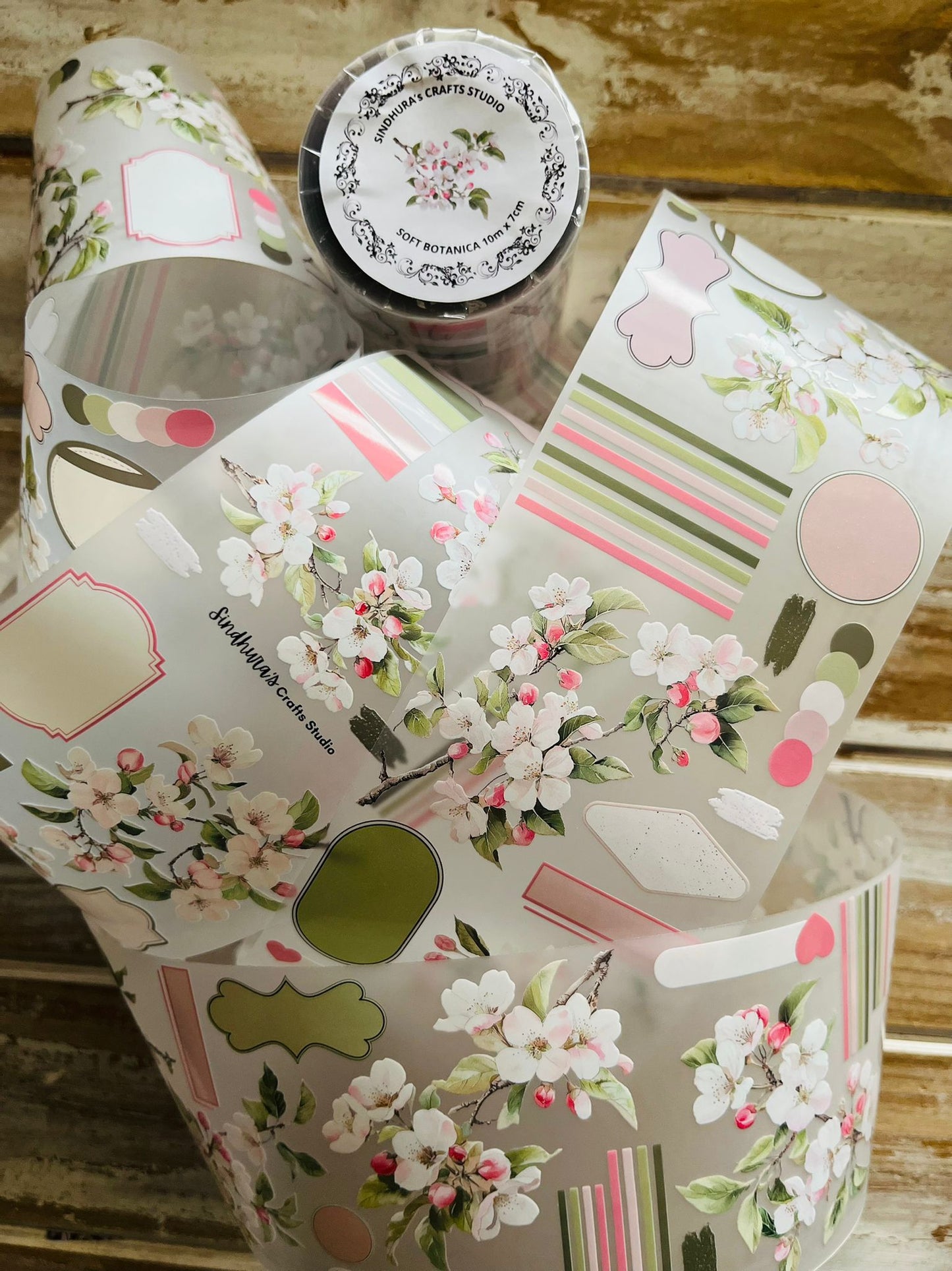 Soft Botanica | Matte PET Tape