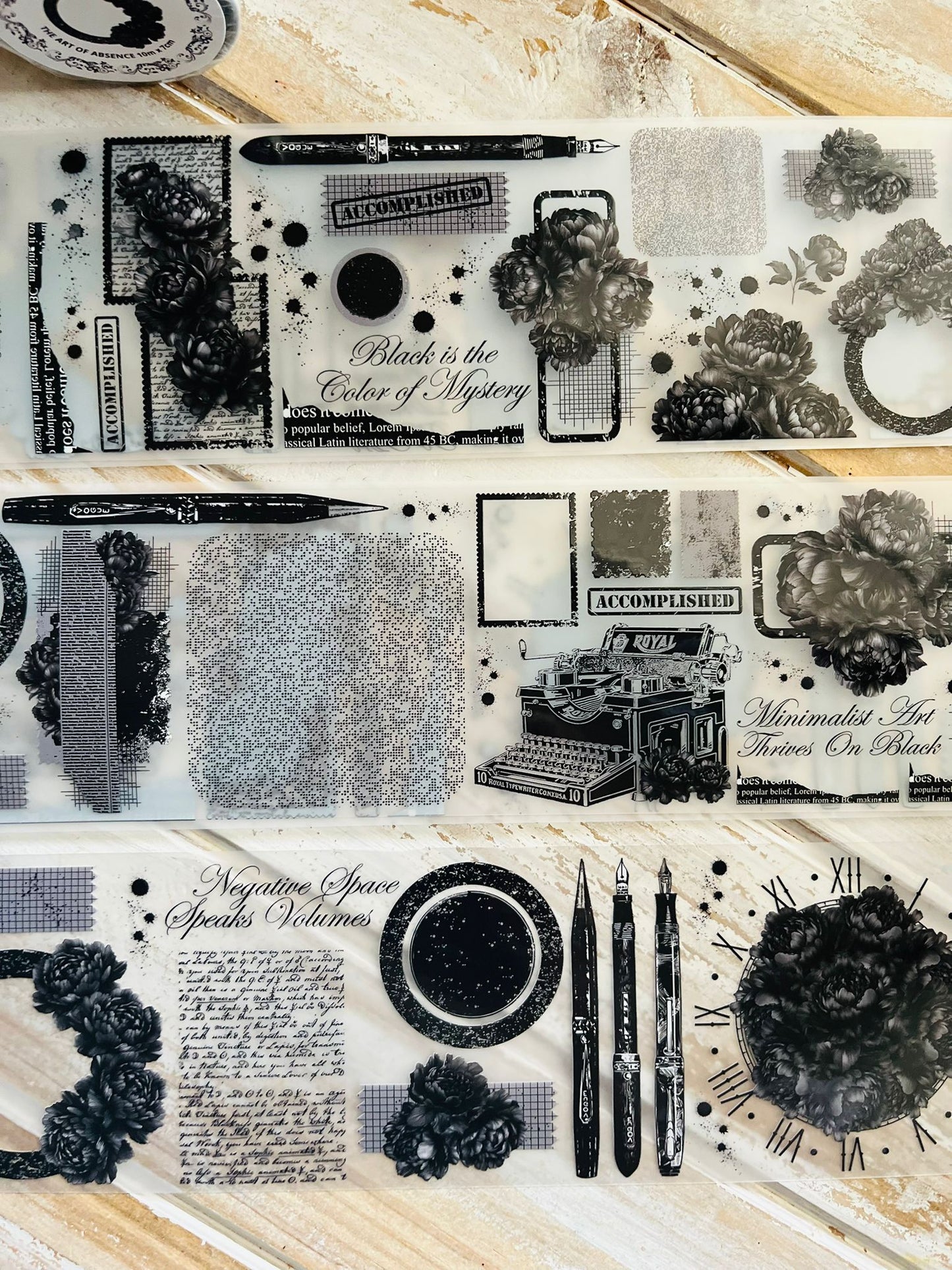 The Art of Absence | Matte PET Tape