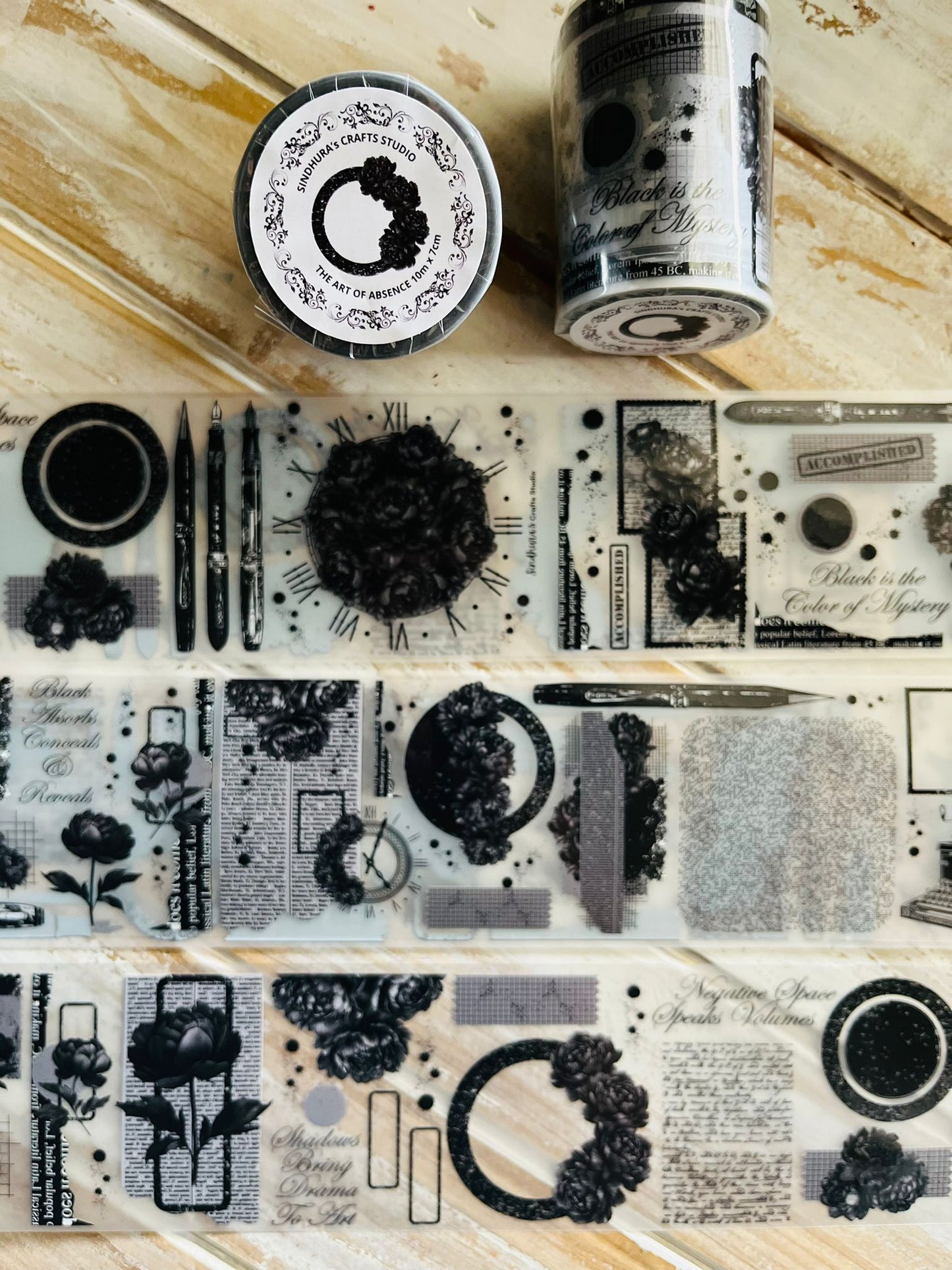 The Art of Absence | Matte PET Tape