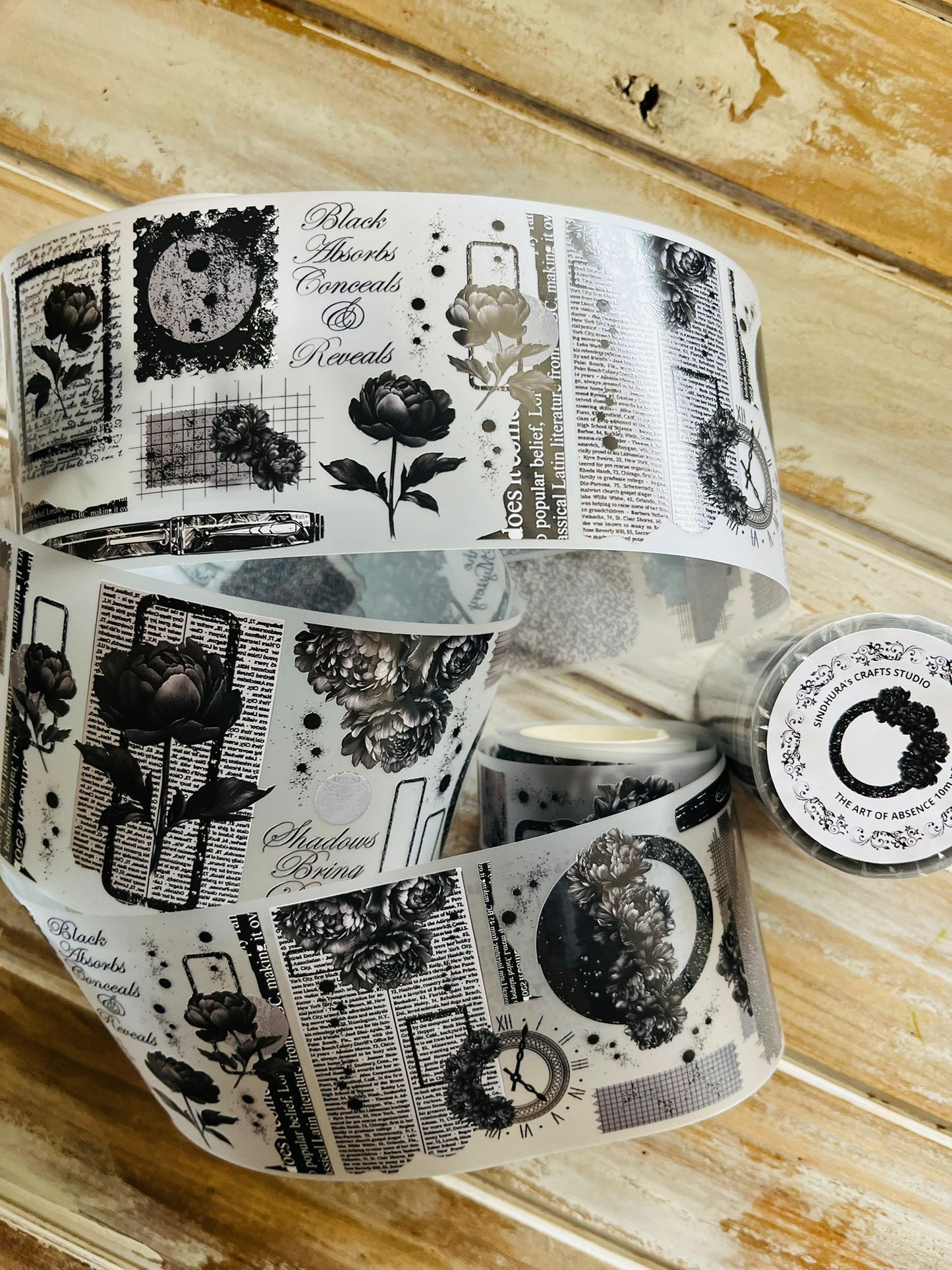 The Art of Absence | Matte PET Tape