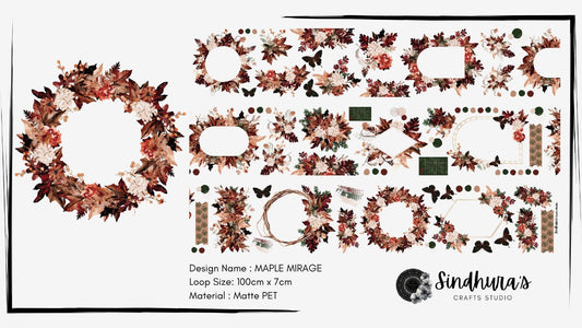 Maple Mirage | Matte PET Tape