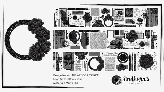 The Art of Absence | Matte PET Tape
