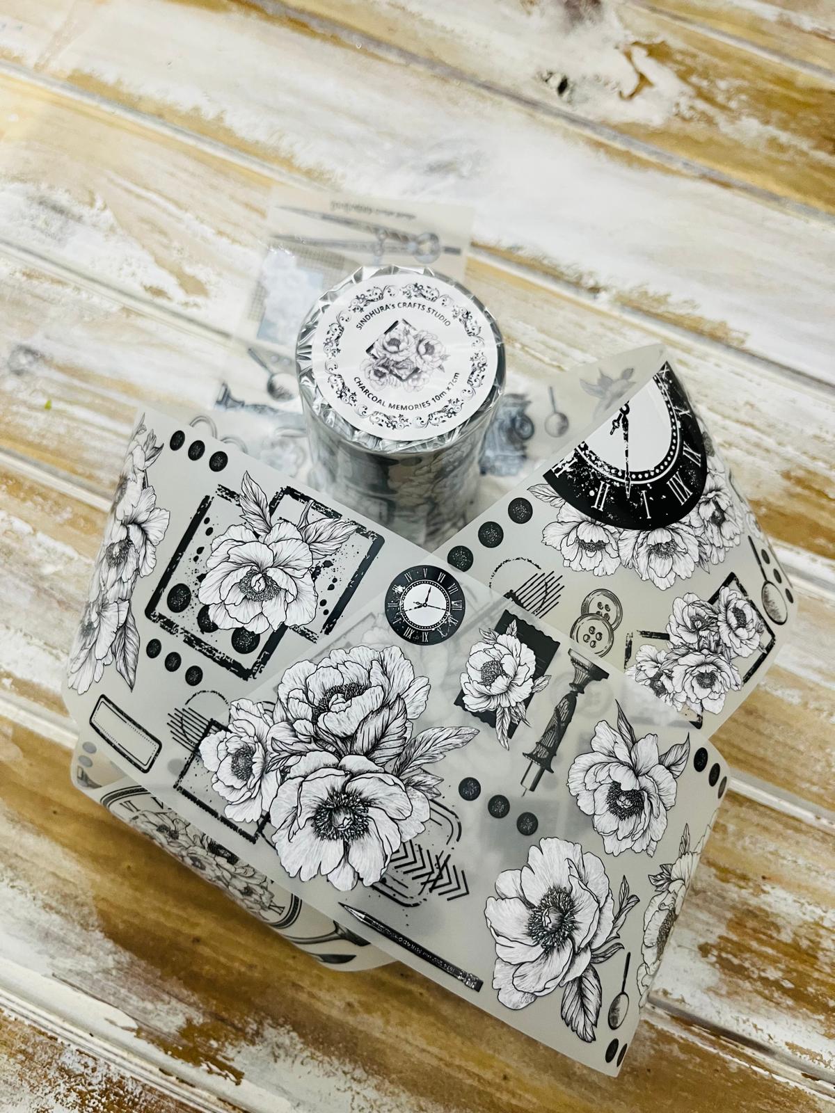 Charcoal Memories | Matte PET Tape