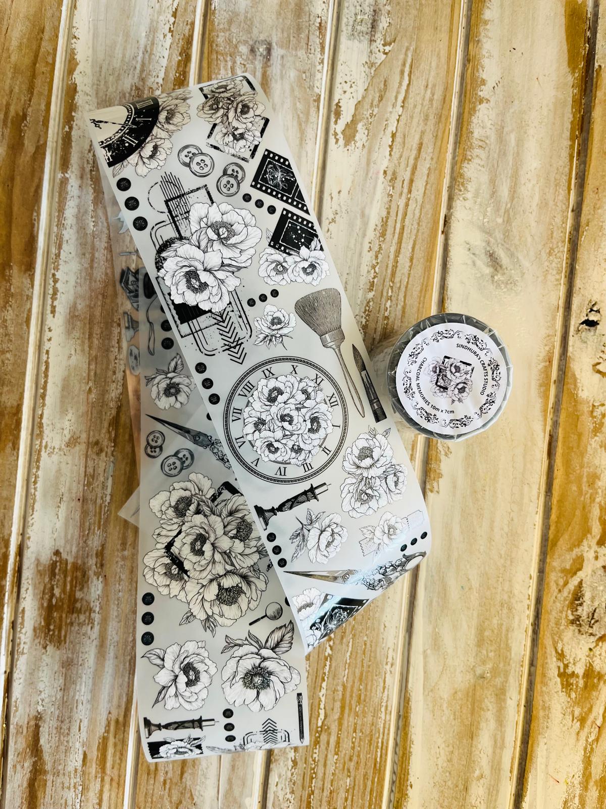 Charcoal Memories | Matte PET Tape
