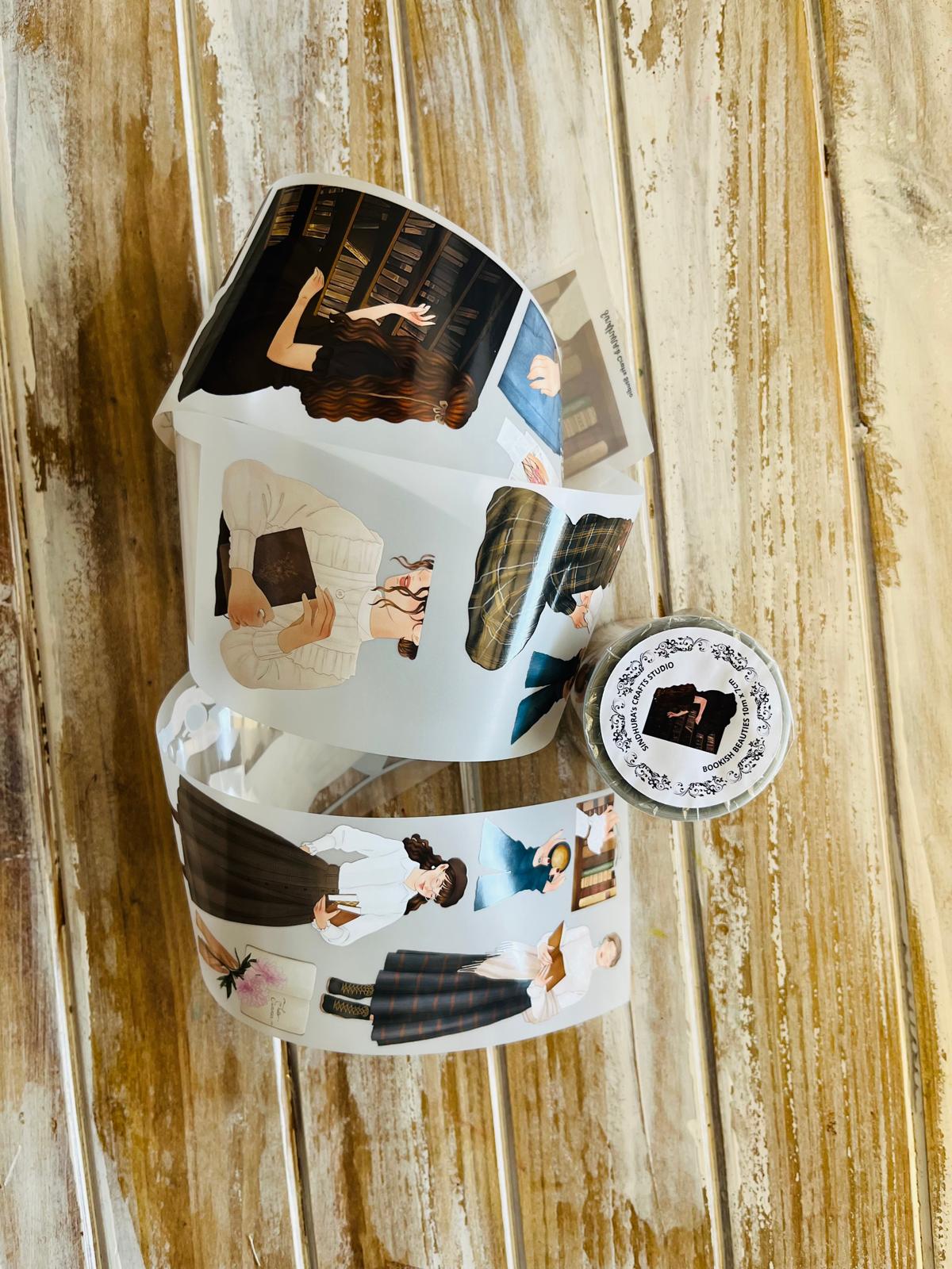Bookish Beauties | Matte PET Tape