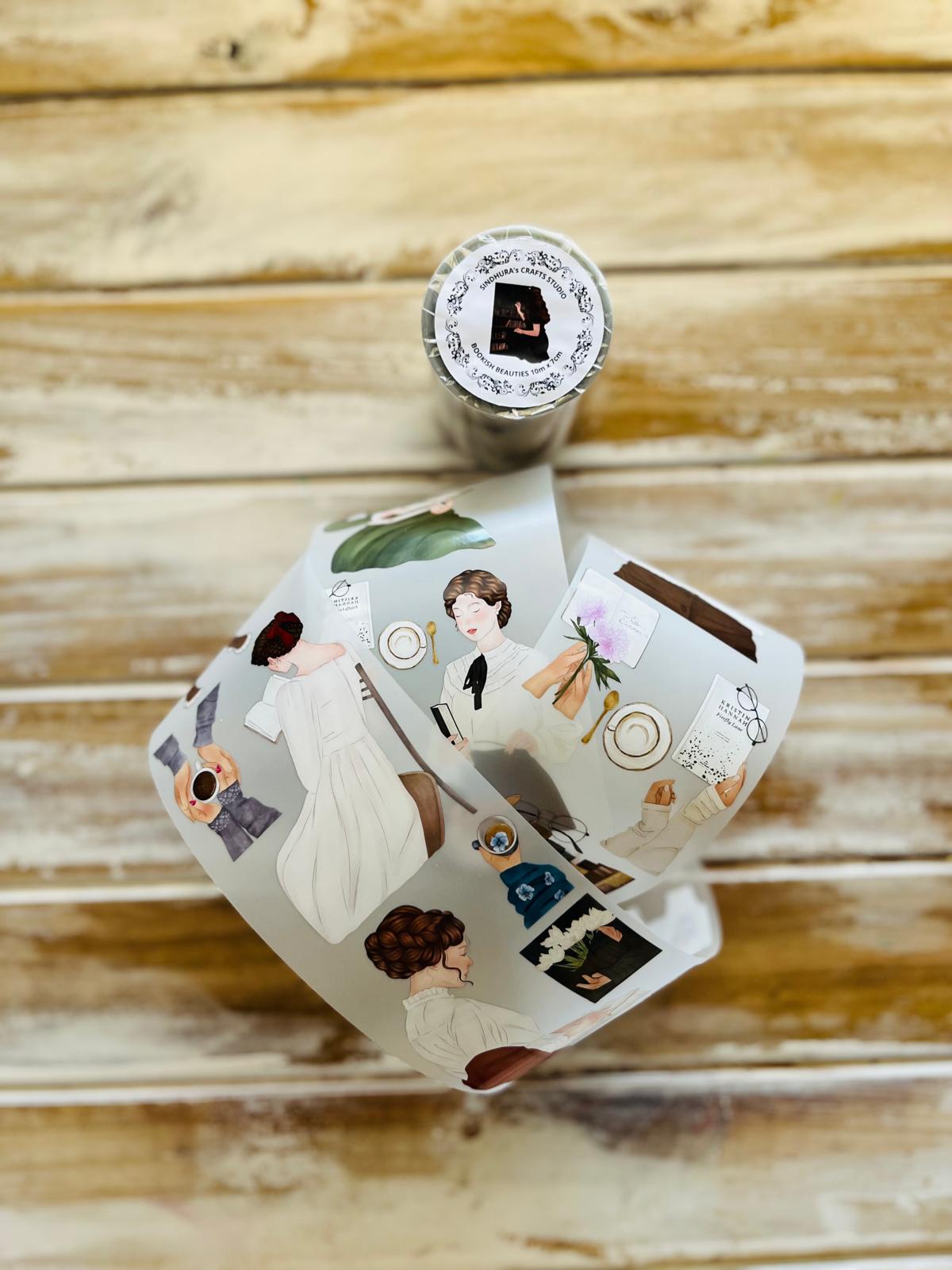Bookish Beauties | Matte PET Tape