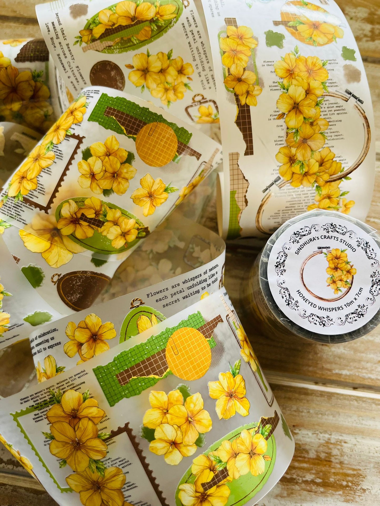 Honeyed Whispers | Matte PET Tape