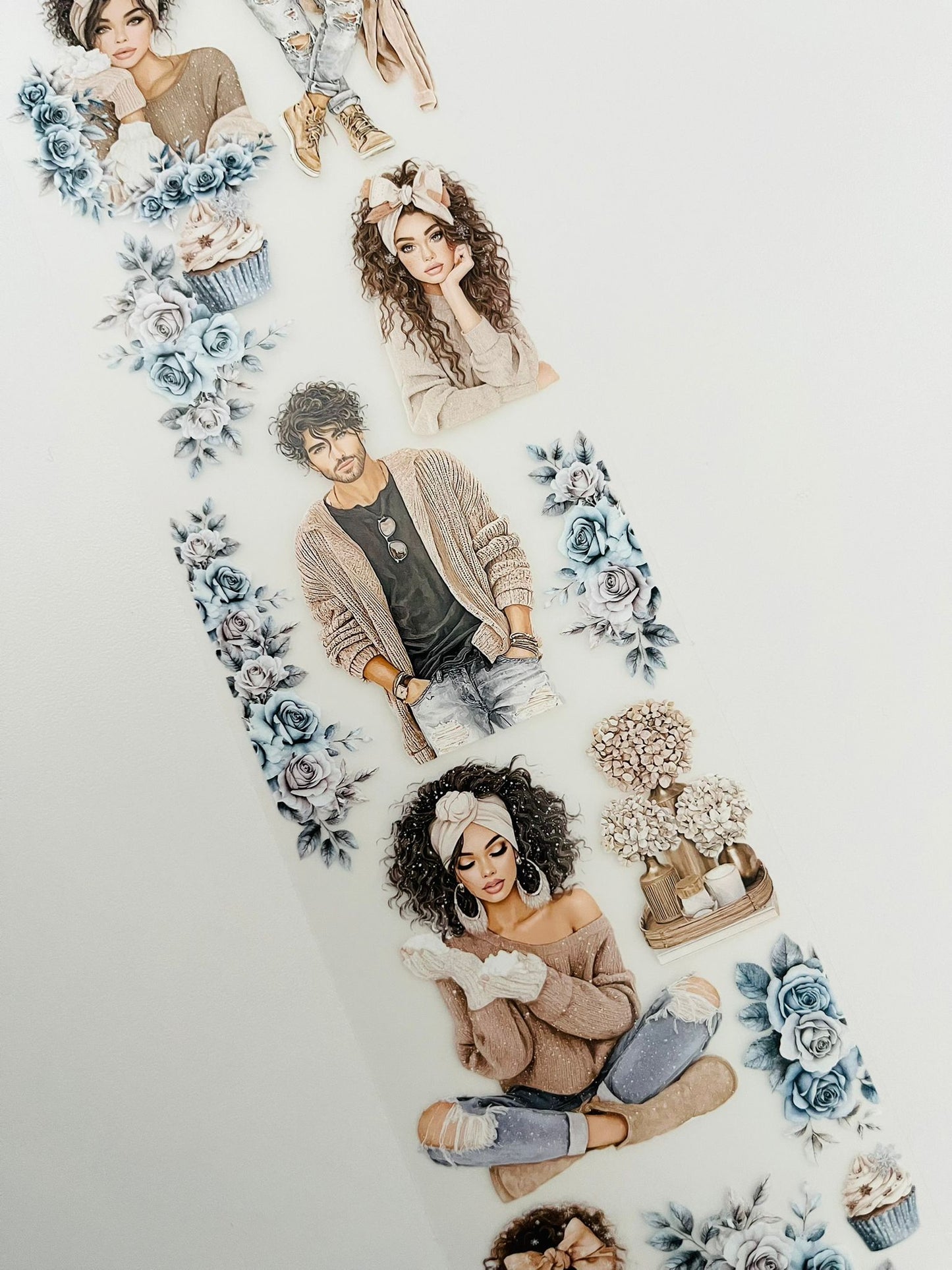 Urban Calm | Matt PET Tape for Scrapbook & Journaling