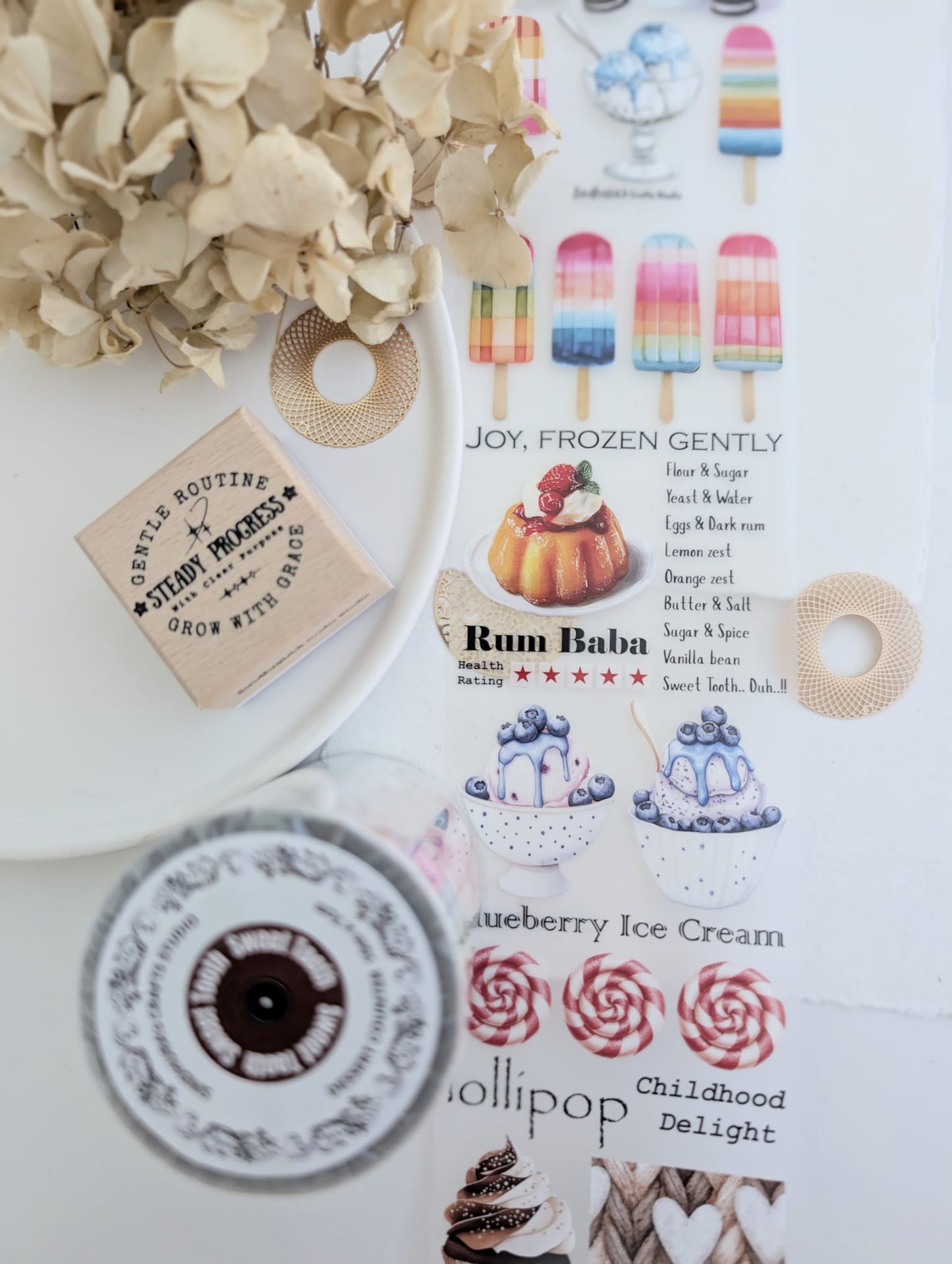 Dessert Counter | Sweet Treats Matte PET Tape