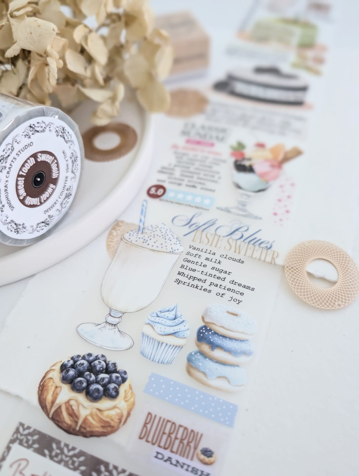 Dessert Counter | Sweet Treats Matte PET Tape