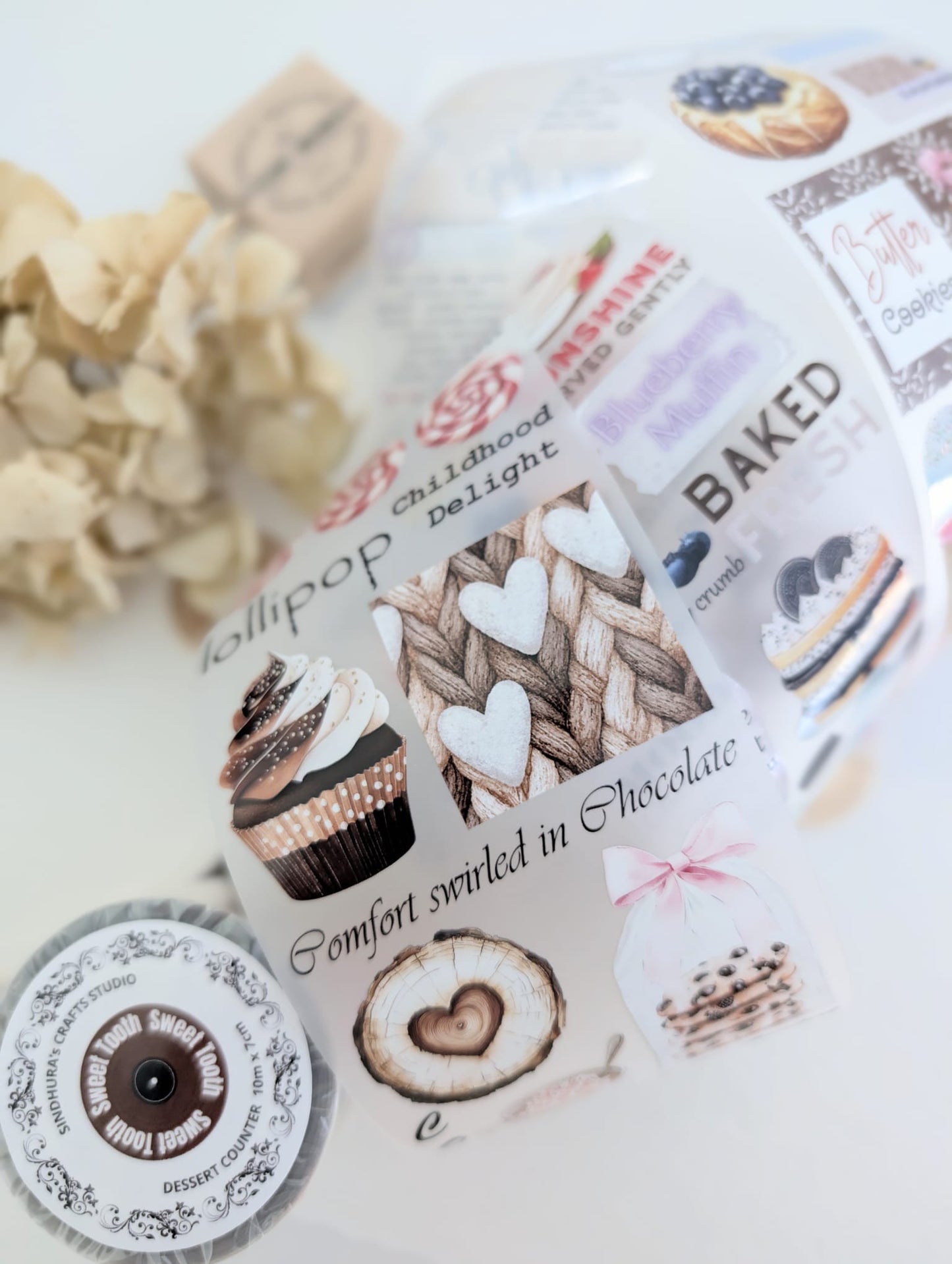 Dessert Counter | Sweet Treats Matte PET Tape
