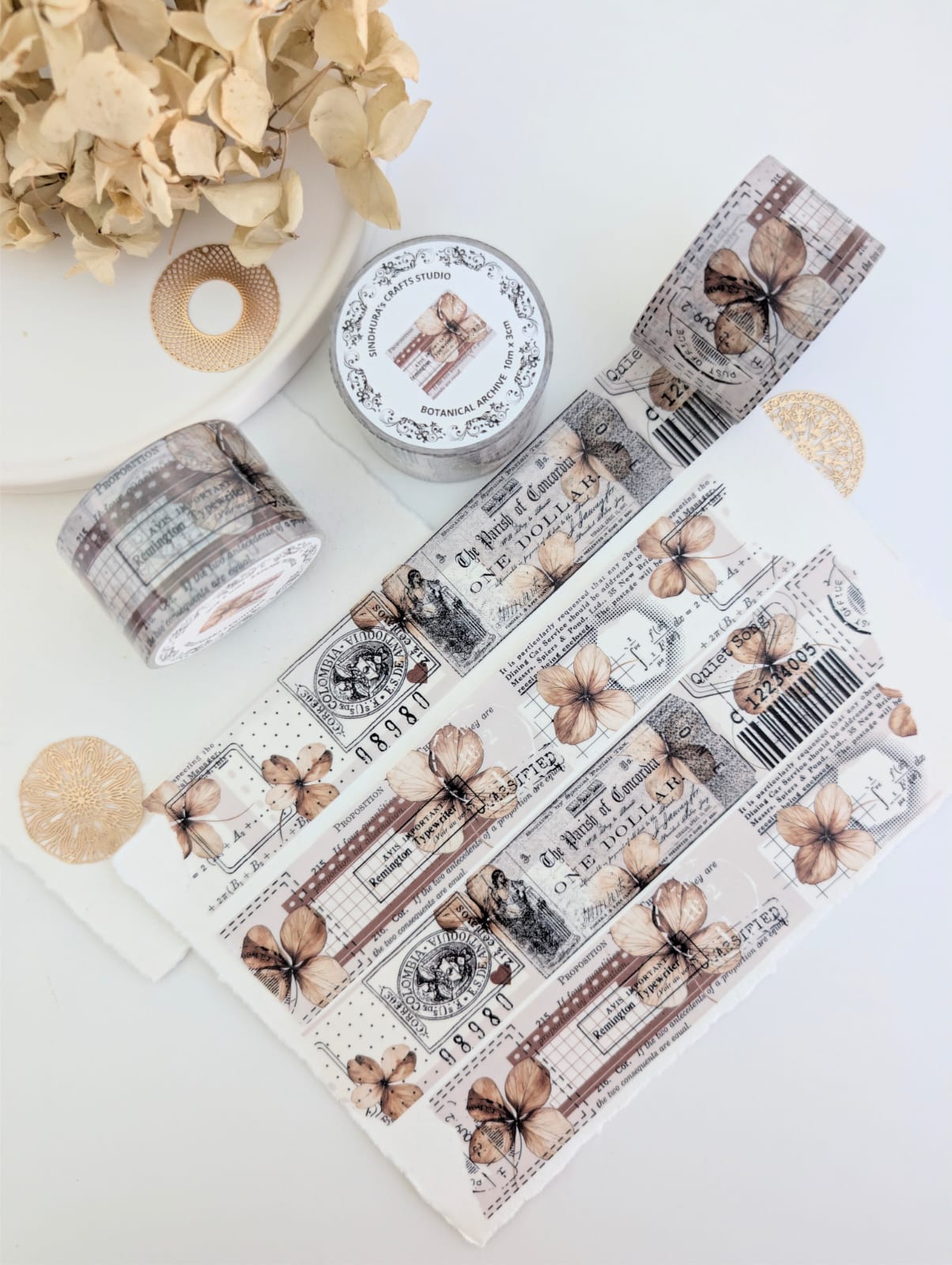 Botanical Archive | Vintage Botanical Washi Tape