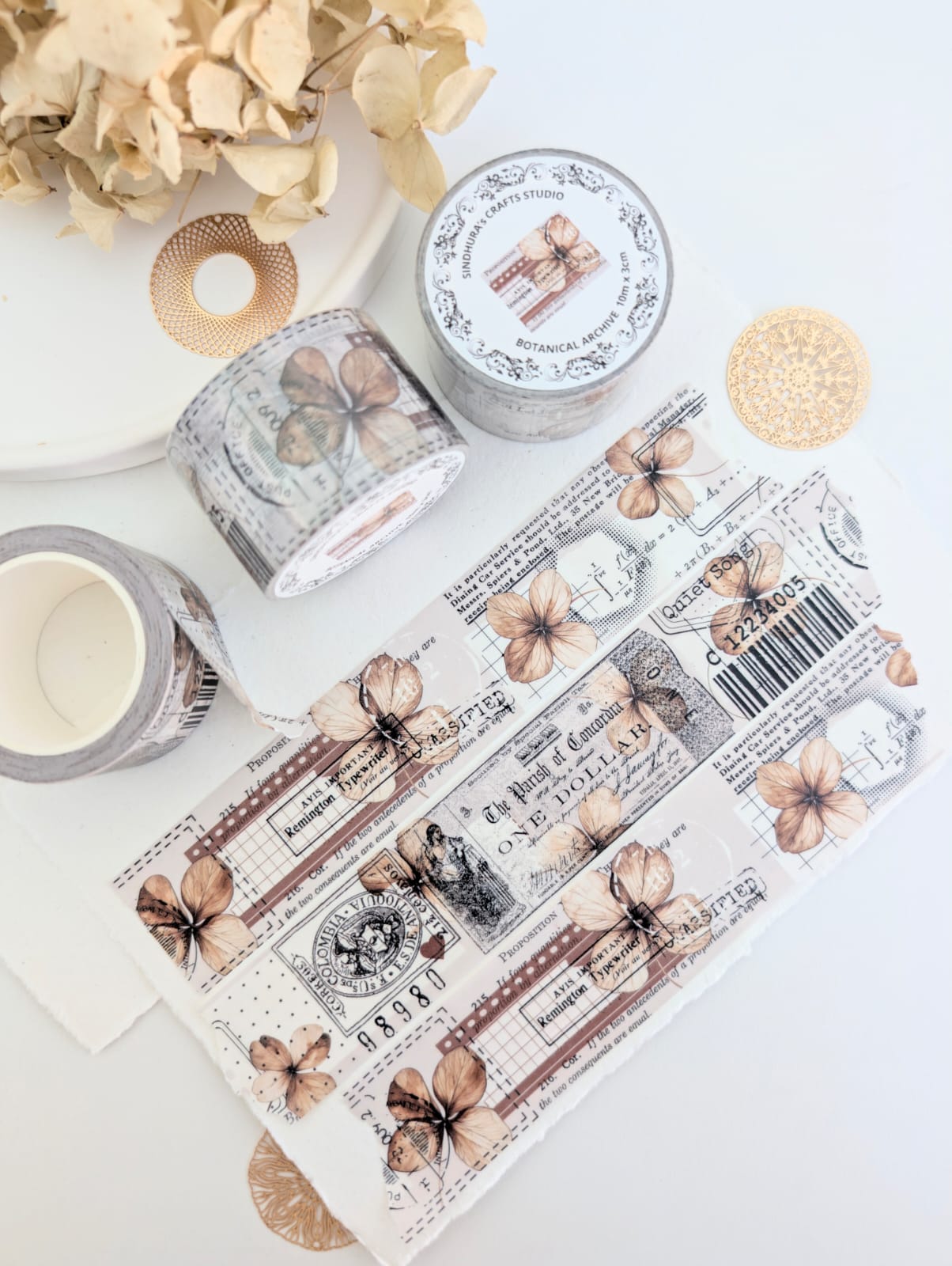 Botanical Archive | Vintage Botanical Washi Tape