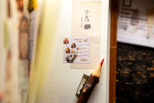 Mushroom Recipe Stamp Sticker Set | OURS Studio