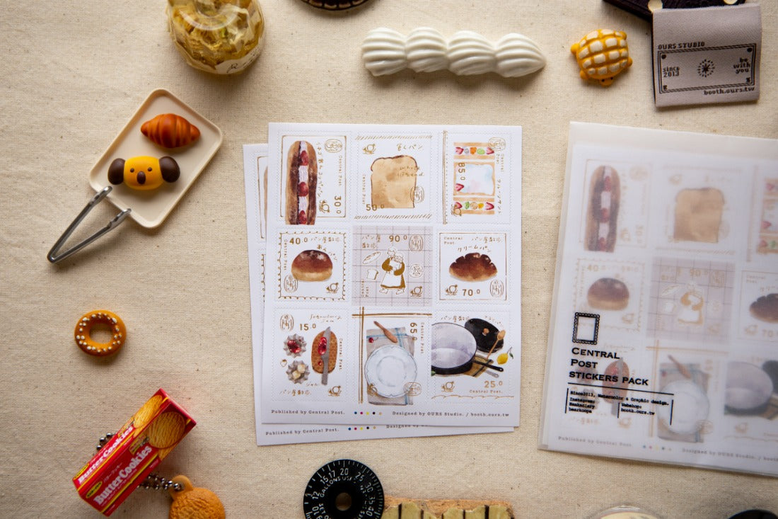 Sweet Hours Stamp Sticker Set | OURS Studio